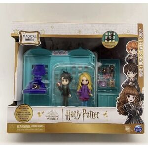Harry Potter Wizarding World Magical Minis Honeydukes Sweet Shop Luna &‎ Neville